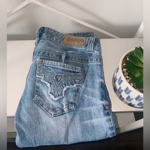 Vintage Guess Los Angeles 1981 Daredevil Boot cut jeans